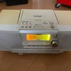【受け渡し決定】ビクター　CDMDUSBラジカセ　MD不可