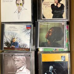 【無料・差し上げます】中古CDまとめ大量セット　1箱80～120枚程度×15箱　邦楽　洋楽　ジャズ　クラシック　ロック　J-POP　アイドル　などいろいろ　転売用/大量/仕入れ レンタルアップの画像