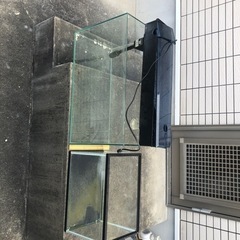 水槽　60✖︎30 & 40の水槽、60用の上部フィルター