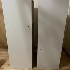 3段ボックス　2個セット　収納　カラーボックス付きの画像