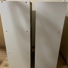 3段ボックス　2個セット　収納　カラーボックス付きの画像