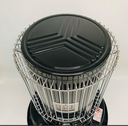 TOYOTOMI 石油ストーブ KS-67H 自然通気形開放式石油ストーブ　ブラック