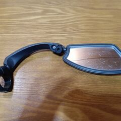 自転車用ミラー(左側用ですが右に装着も可能)　180度回転可能　...
