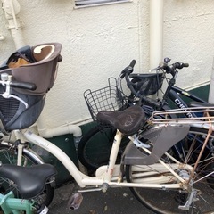 ジャンク自転車3台