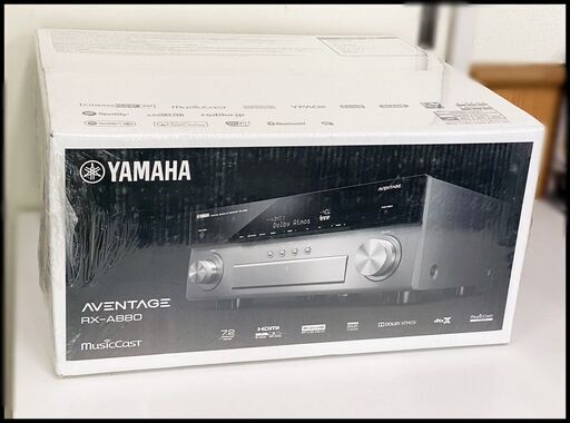 未開封 ヤマハ AVレシーバー RX-A880 (H) チタン AVENTAGE AVアンプ アベンタージュ YAMAHA