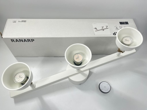 IKEA シーリングライト　3灯　RANARP