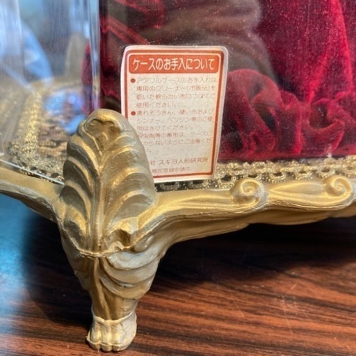 （ 美品 ）スキヨ人形研究所 リボン印 西洋人形( ケース入り )ビスクロマン 美品 ）スキヨ人形研究所 リボン印 西洋人形( ケース入り