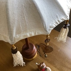 バリ島パユン(日傘)の卓上インテリア。　の画像