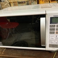 TOSHIBA 電子レンジ　2018年製　ER-YR16