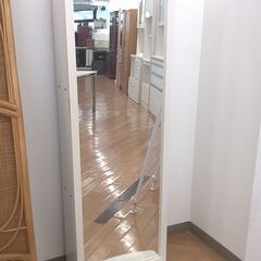 ★ジモティ割あり★  収納付きミラー  H158×D31×W54...