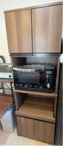キッチンボード　食器棚（電子レンジ別）