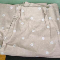 0127-055 カーテン　2枚セット 120cm程度