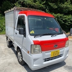 ☆スバルサンバー　希少赤帽サンバー　最終型　4WD　☆3月から仙台です☆の画像