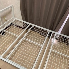 シングルパイプベッド　ニトリ