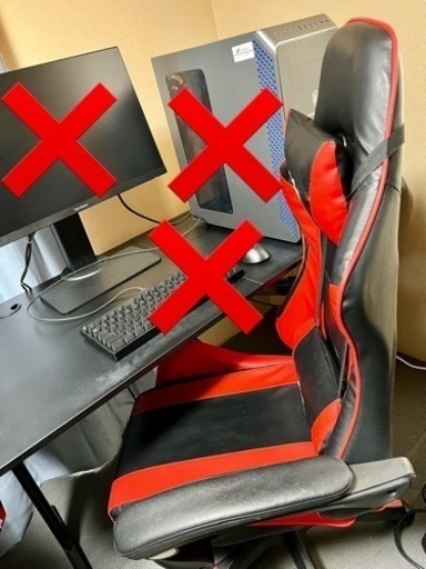 ✨✨✨ゲーミング✨✨✨　 ゲーミングデスク　ゲーミングチェア