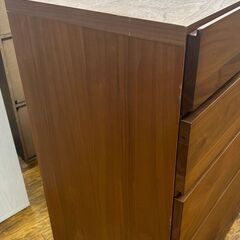 ★ジモティ割あり★  チェスト ブラウン H81×D45×W120 クリーニング済み MT163の画像