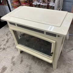 🔥オシャレ🔥QVCジャパン 暖炉型電気ファンヒーター パワーヒート DFI