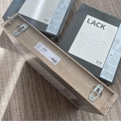 【IKEA】 LACK/ラック　ウォールシェルフ　 30x26 cmの画像
