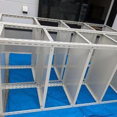 スチールラック 2個セット オフィス用