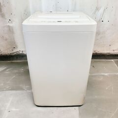 24C048_ジC 無印良品 MUJI 全自動洗濯機 AQW-MJ45 4.5kg 2018年製 洗濯機 ステンレス槽 中古 【店頭引取り歓迎】