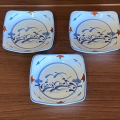 『予約済』【未使用】美濃焼　皿　3枚セット　※箱つき