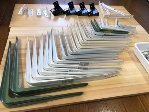 【受渡確定】棚受け金具　大量　その他金具付き