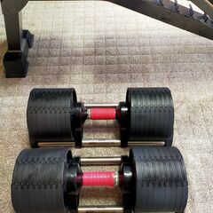 状態◎】【インクラインベンチもお譲り♪】可変式ダンベル NUO