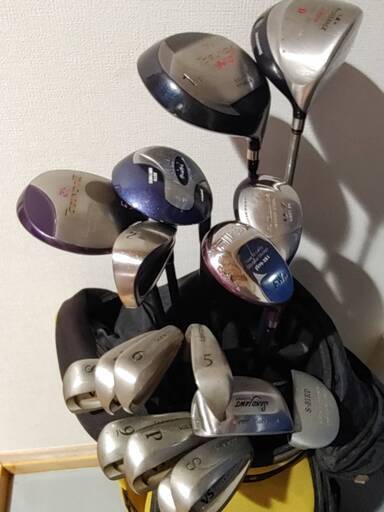 中古☆レディース用ゴルフクラブ☆他一式セット