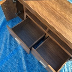 テレビ台　シンプル　ブラウン　テレビ　TV まだまだ使えるオススメです！の画像