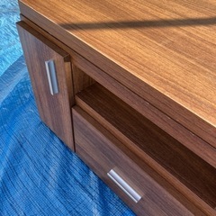 テレビ台　シンプル　ブラウン　テレビ　TV まだまだ使えるオススメです！の画像