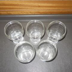 コカ・コーラ　グラス5つ　ドリンクグラス　※キズあり　FOUNTAIN GLASSの画像