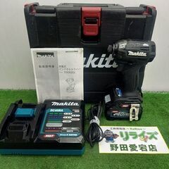 マキタ makita TD002GRDXB インパクトドライバー　40V【野田愛宕店】【店頭取引限定】【中古】管理番号：ITOA62AD269W