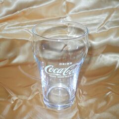 コカ・コーラ　グラス5つ　ドリンクグラス　※キズあり　FOUNTAIN GLASSの画像