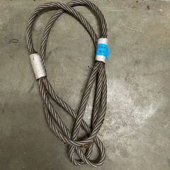 ワイヤーロープ 牽引ワイヤーロープ 玉掛け 20mm 3m 20mm 4m 2本セット