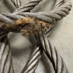 ワイヤーロープ 牽引ワイヤーロープ 玉掛け 20mm 3m 20mm 4m 2本セット