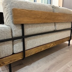 【東京大田区】【ほぼ新品、使用期間1日のみ】ウニコ　ソファ　TREL(トレル) 2.5シーターの画像