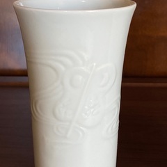【未使用】相撲軍配グラス（ペア）　※箱つきの画像