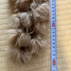 【USED】☆ファー風マフラー☆ブラウン☆可愛い☆暖かい☆ふわふわ☆の画像