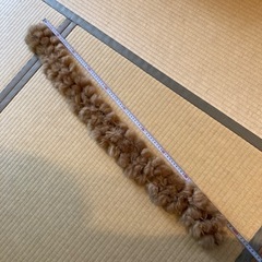 【USED】☆ファー風マフラー☆ブラウン☆可愛い☆暖かい☆ふわふわ☆の画像