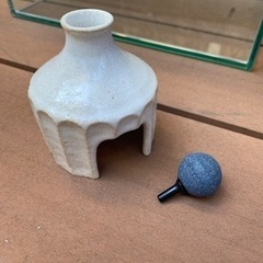 ガラス水槽(30×30×30)その他飼育グッズ付きの画像