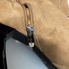 COMEX 24.0cm キャメル　ピンヒールニーハイブーツ　箱付き
