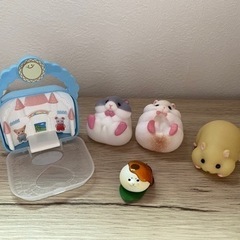 ガチャのハムスターなど　あげます