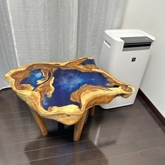 【引き取り限定】オーダー品 レジン センターテーブル 一点の画像