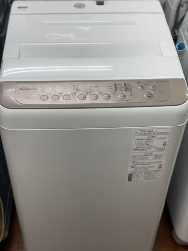 送料・設置込み可　洗濯機　7kg Panasonic 2021年