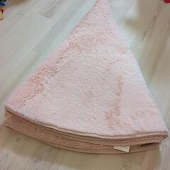 【2/26まで】美品 ベルメゾン ラグ ピンク