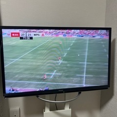 SHARP AQUOS 32型とテレビスタンド