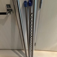 アイリスオーヤマステンレス製物干し竿2本セットSU-300HJの画像