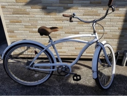 中古自転車 ビーチクルーザー 26インチ 軽整備済み 防犯登録対応 町田市 相模原市 MM105