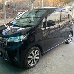 25年式　とても綺麗なEKカスタムTターボ　車検6年９月　格安即戦力