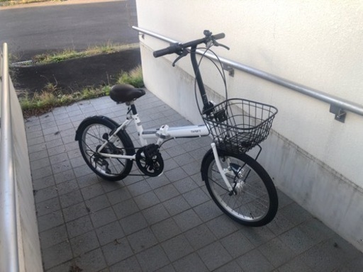 折りたたみ自転車　オートライトLED ちょい乗り コンパクト 切り替え付き